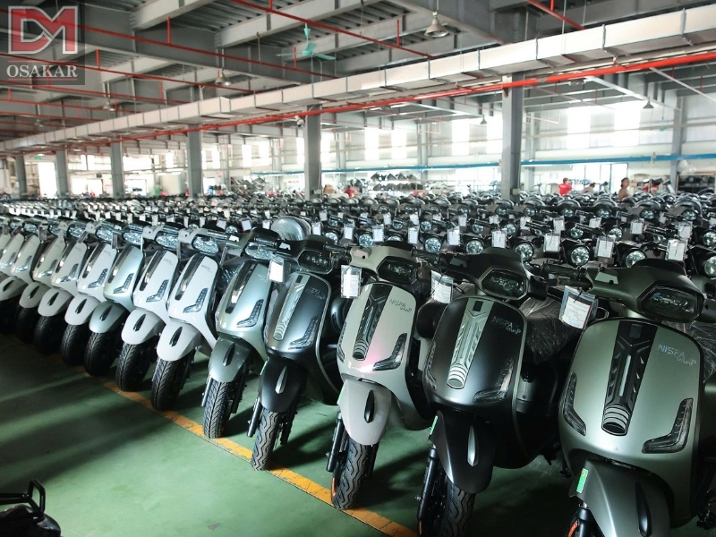 Số lượng xe điện được sản xuất ngày một tăng cao