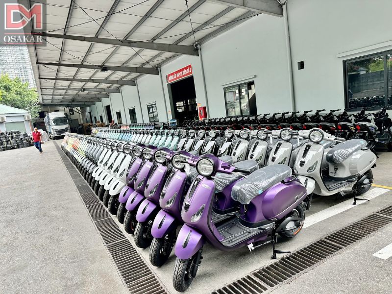 Xe điện thúc đẩy thị trường xe máy Việt Nam